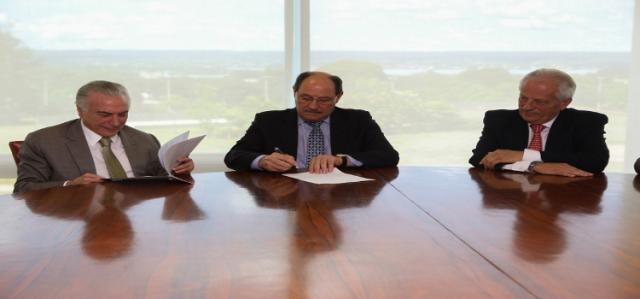 Estado firma protocolo de acordo com União para aderir à recuperação fiscal