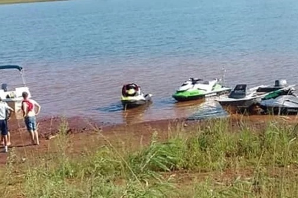 Bombeiros são acionados para localizar jovens na Barragem em Ronda Alta